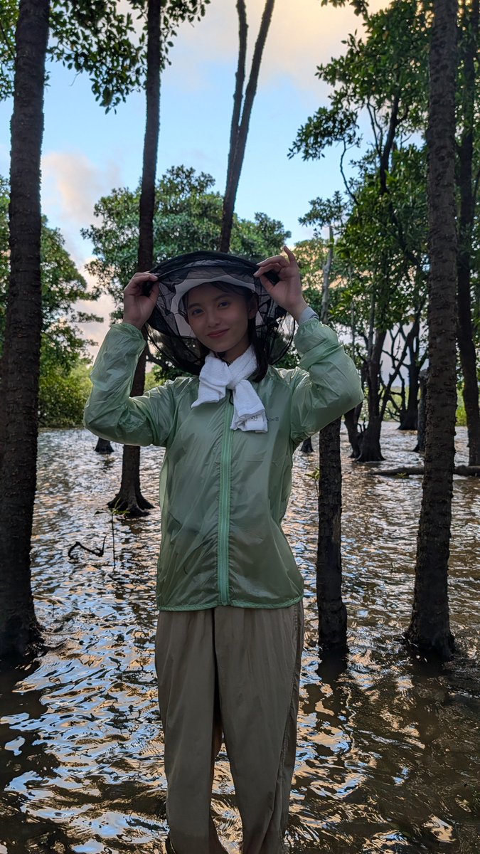 ANOTHERSKY_NTV's tweet photo. #齋藤飛鳥 さん念願のマングローブツアーへ🌳

深い林の中に潜り込み、トビハゼやカニなど大自然と触れ合いました🦀✨

※旅の写真はすべて Google Pixel で撮影しました。

#アナザースカイ #Pixelで撮影 #沖縄 
@asuka3110_staff https://t.co/lF5ZIOaYQ3