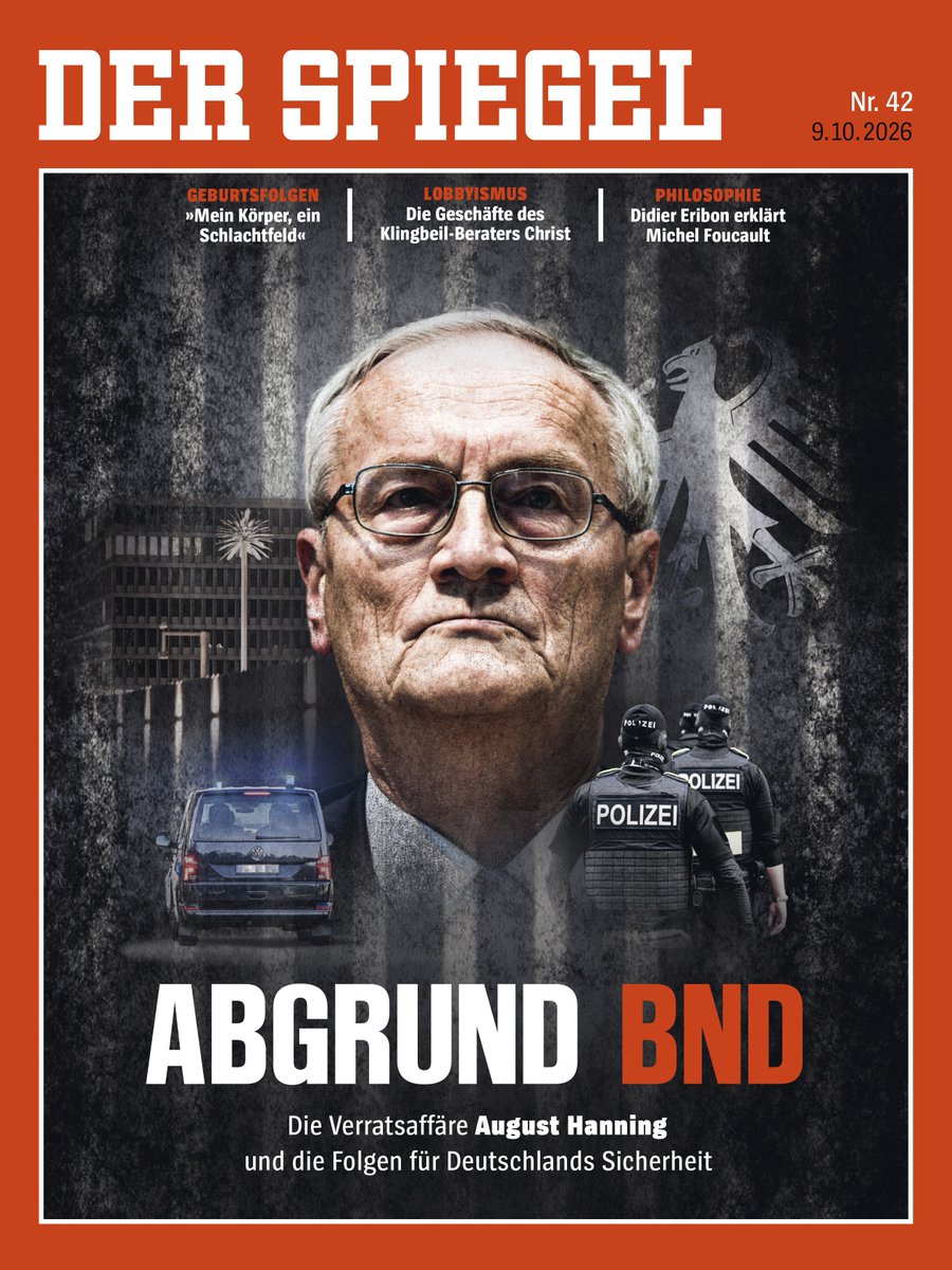 RT by @mikenov: Der neue SPIEGEL ist da: 📍 Ex-BND-Chef: August Hannings Festnahme erschüttert die deutsche Sicherheit 📍 Manuela Schwesig ist die neue starke SPD-Frau 📍 Ein Streifzug durch das geteilte Berlin nach den Wahlen Morgen am Kiosk, jetzt online: