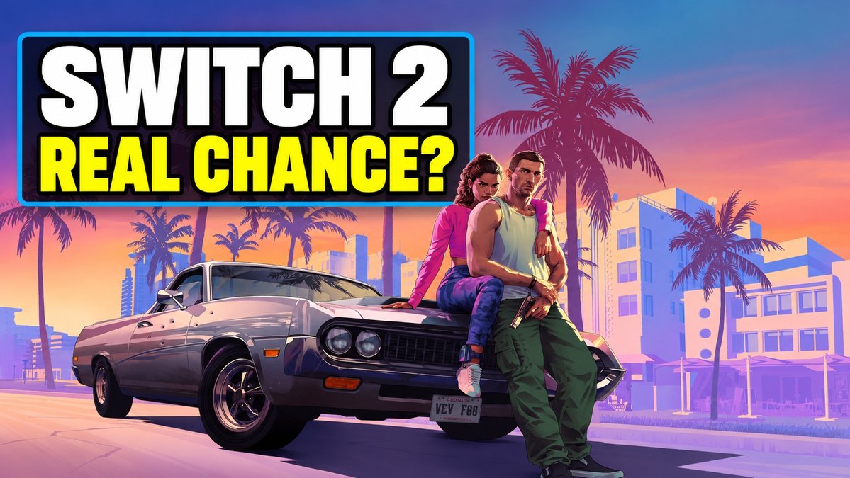 FullyDocked's tweet photo. GTA 6 on Switch 2 keeps coming up — but what has Rockstar actually confirmed?  

There’s an older report that Rockstar tested the idea, while a former GTA 6 developer argues a port may not make sense.  

I went through what we actually know, what is still speculation, and whether I’d actually wait for one. 

Would you buy GTA 6 on Switch 2?  

Full video in the reply below 👇
