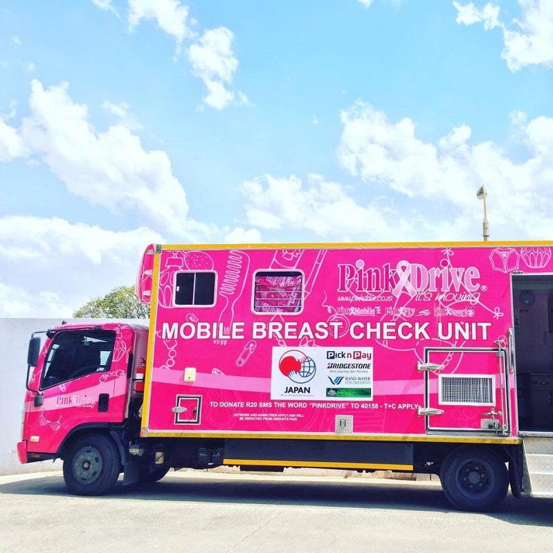 forgoodSA's tweet photo. Beyond the pink ribbon: back the work behind awareness. Explore PinkDrive NPC and its current needs on https://t.co/BITcCQC3c5 this Breast Cancer Awareness Month. #BreastCancerAwareness https://t.co/CoUbLgD3yw