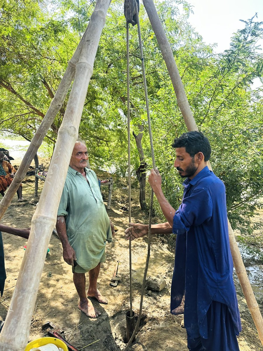 KolhiLeelaRam's tweet photo. 108 & 109 — another two handpumps underway.
Our clean drinking water campaign continues in the villages of Badin. With your support, we can bring safe water closer to more families.
Please stand with us and help make clean water accessible to all.
#CleanWaterForAll @asultanahmad https://t.co/QqZyaRHEUa