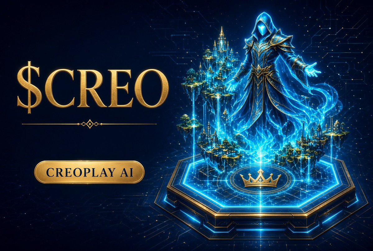 MarxMeterian's tweet photo. $CREO is consolidating around 0.005. LIt is the base before the breakout. Next area: 0.01.👇 

•CreoPlay AI: a prompt turns into a playable game. The team already showed it yesterday.
•Doxxed team.
•Gaming large caps are moving. $AXS, $SAND, $MANA, $GALA. $CREO is still around $3.5M.
•GTA 6 is close, and $CREO sits on BSC right after CZ posted “Soon…” on the chain.
•@CryptoWizardd season is about to start 

Increase your self before the next huge leg up! ⌛️ 

Only 3.5 Million market cap 🔥 

CA (BSC): 0x9521728bf66a867bc65a93ece4a543d817871eb7 

@creo_engine 💎
