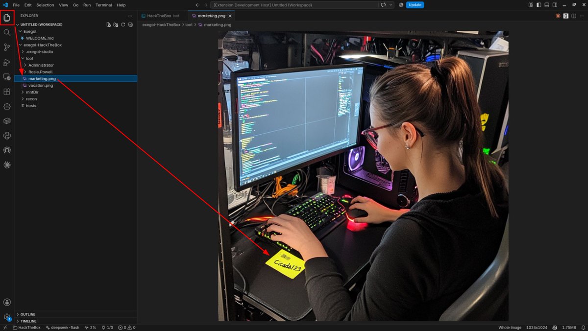exegolHQ's tweet photo. A practical HTB session with Exegol Studio 🏋️ 
VulnCicada, a Windows AD box, from container creation to an exported record of the work: project, Monitor, a recon skill, terminal context shared with the agent, Atlas, Mentor.
https://t.co/ilYssxt6mn https://t.co/1OXQXUWVAr