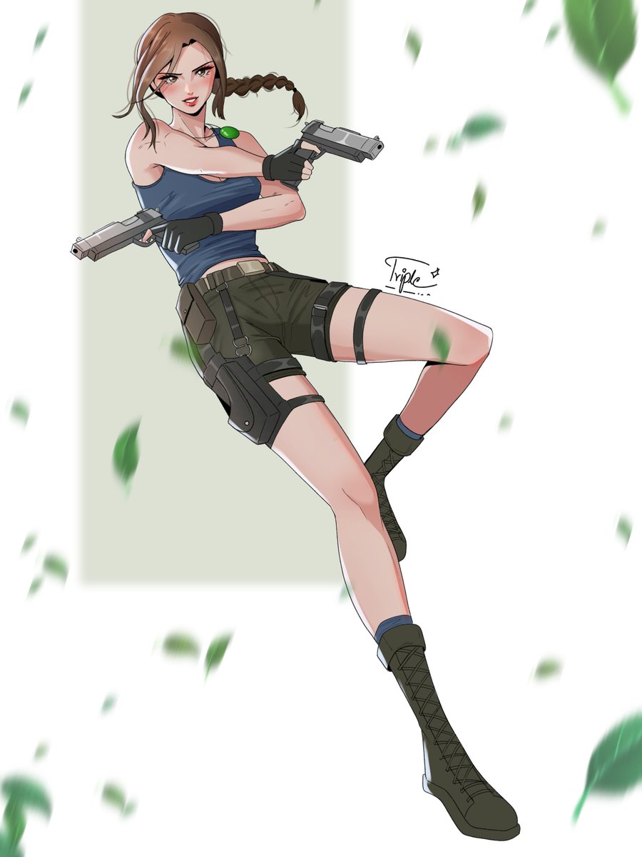 o_soe_draws23's tweet photo. Day - 8
Lara Croft ✨✨

#arttrober #digitalart #ibispaintx #laracroft #tombraider https://t.co/Oi3cPiWh5a