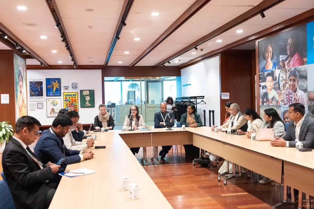 SikanderBJP's tweet photo. 🇮🇳 India at the United Nations, #IndiaAtUN

As part of the Indian Parliamentary Delegation, I had the opportunity to engage in a meaningful interaction with senior UNICEF officials at the UN.

We discussed UNICEF’s global initiatives, its partnership with,,
1/2 https://t.co/SokN6fs4Vh