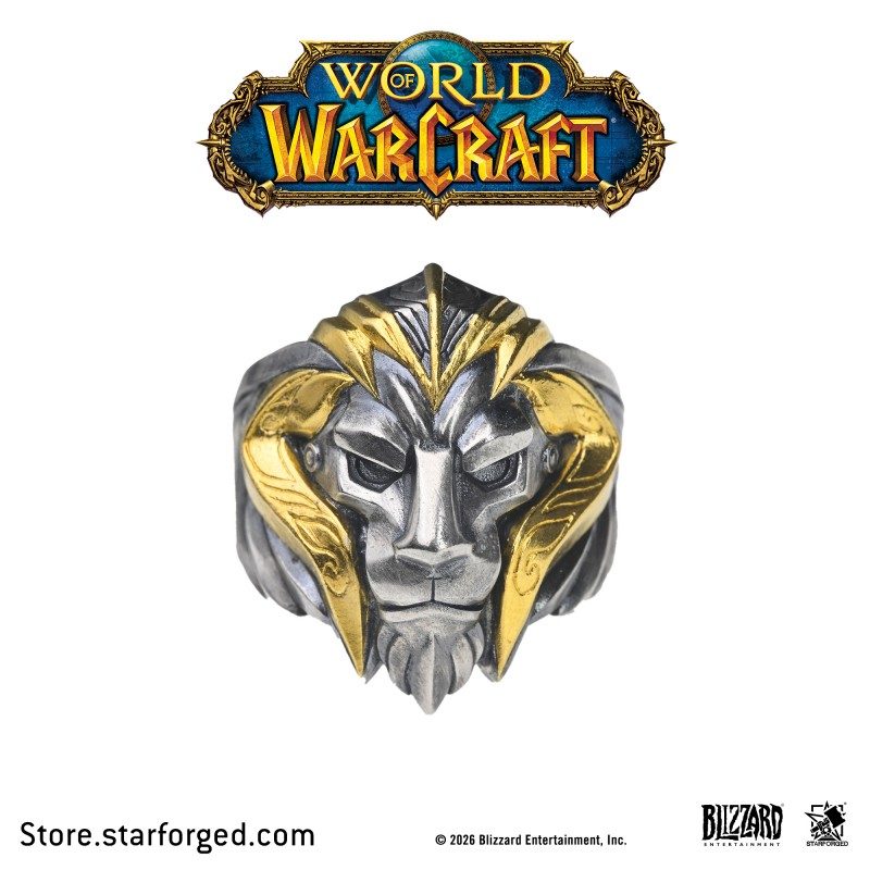 Starforged3's tweet photo. “His strength is born from within, not from a battle cry.” 🦁

Lion Crown of Stormwind Ring — official World of Warcraft signet ring.
The Silent Lion. Three finishes.
Wear the crown of the High King.
🔗 https://t.co/kMKghsHOFT

#WorldOfWarcraft #AnduinWrynn #Starforged https://t.co/iwVGrQbygX