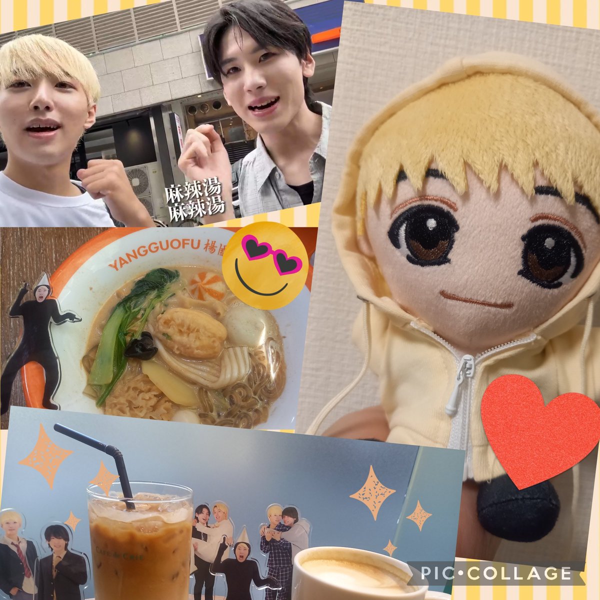 yu_onlv's tweet photo. 今日はさあちゃん(@3F_onilove )と池袋で麻辣湯ランチとぬい服探し😆
みっちゃんのonlvﾊﾟｰｶｰそっくりなのがあって買っちゃった💕
(結構お値段するので💛のだけ…💜ごめんよ…😂w)
さあちゃんとは性格が似てるからﾏｼﾝｶﾞﾝﾄｰｸですぐ時間が溶けちゃうww
また遊ぼうねー！！🙌💓
#おにラブ https://t.co/fbOfXnquIk