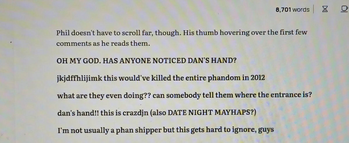 Celineooks's tweet photo. New "Commitment to the Bit" chapter coming out on Ao3 tonight!! 

(Leaving the link to my phanfic here in case anyone hasn't read the previous chapters 🤭)

https://t.co/a8U2qjuR9I https://t.co/IJBKmQ9FeH