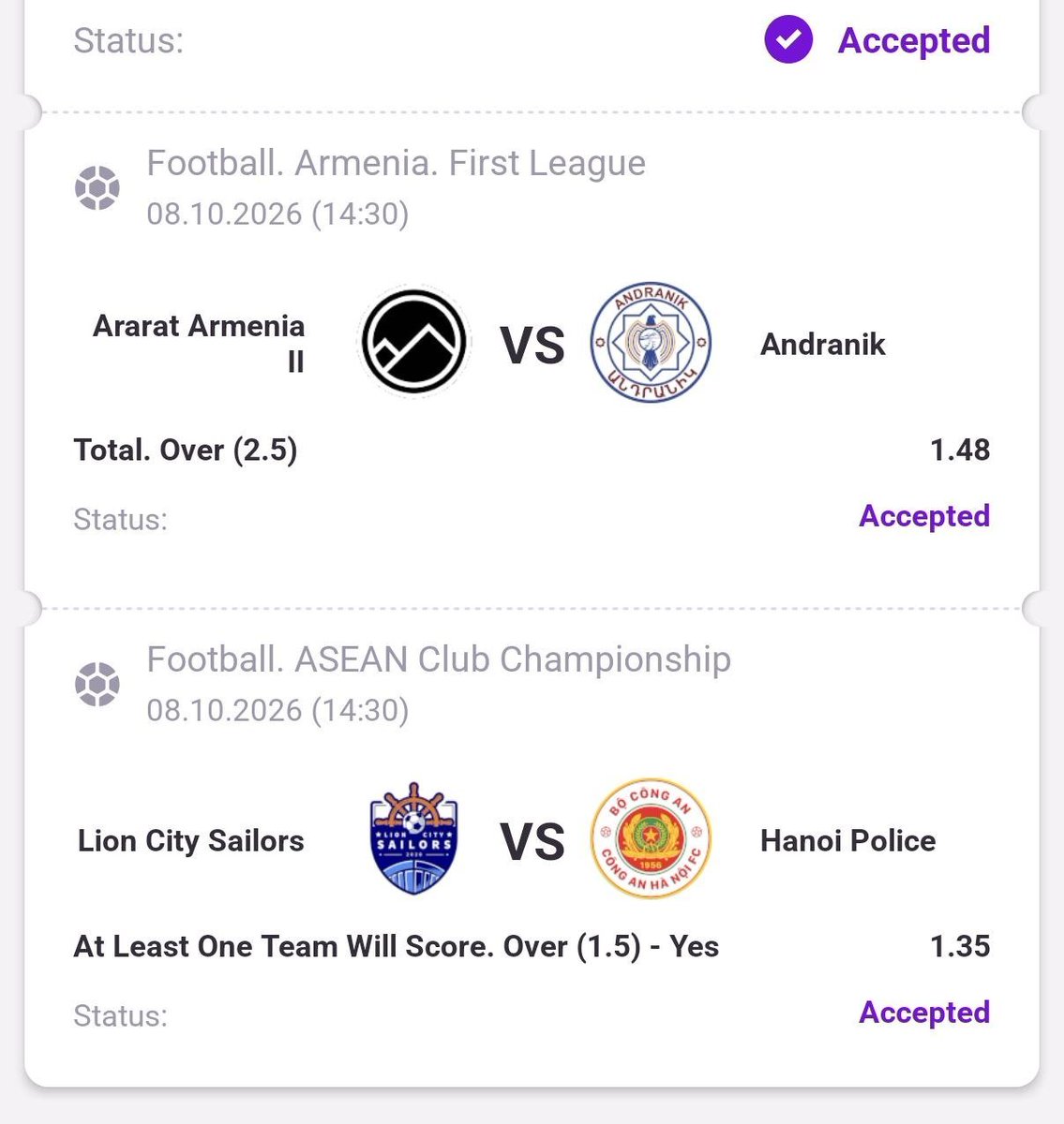 OddsMaster2511's tweet photo. #betjam 
10+odds
Booking code 9ZVL2
👉 Register here:
https://t.co/0qYL1xJ9Rf
📲 Download the BetJam app:
https://t.co/jBQUjKLrLS
#sportybet https://t.co/joGrP9liYo