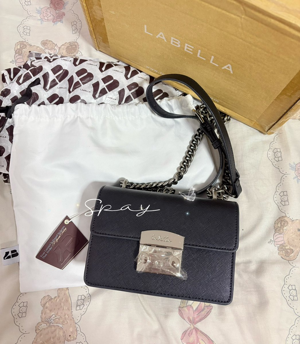 epay210's tweet photo. Labella S black 970รวมส่ง กล่อง ถุงผ้า การ์ด กระดาษ ซีลหน้าเพลต ตำหนิน้อยงับ💟🐕‍🦺🌷#ส่งต่อเครื่องสำอางค์ #ส่งต่อเสื้อผ้า #ส่งต่อเสื้อผ้ามือสอง #ส่งต่อlabella #ส่งต่อกระเป๋า #เครื่องสำอางมือสอง #ส่งต่อน้ำหอม #ส่งต่อกระเป๋าlabella #ส่งต่อatreasurebox #เสื้อผ้ามือสอง #ส่งต่อกระเป๋า https://t.co/0SclDS1fQj