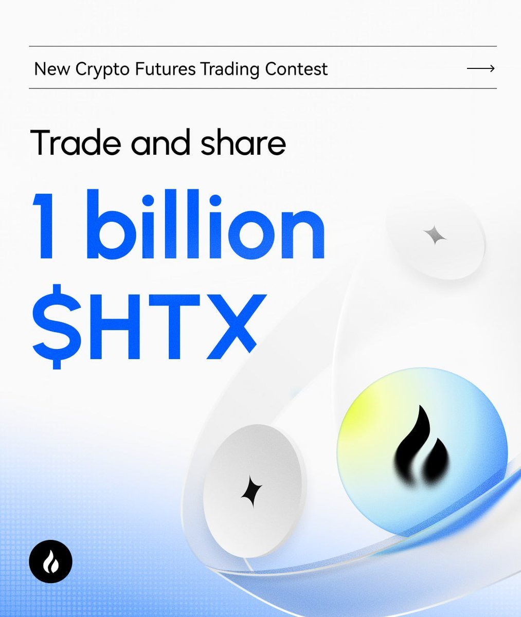 HTX_India's tweet photo. HTX Futures New Coin Contest! 🚀 🚀 
 1 BILLION HTX Prize Pool!

- 1.5M HTX new user first-trade 
- 450M HTX trading rewards
-  500M HTX SVIP exclusive rewards
Trading Requirement: 100 USDT

Sign up now »https://t.co/GKJsF4NX1r https://t.co/LfkftNqja8