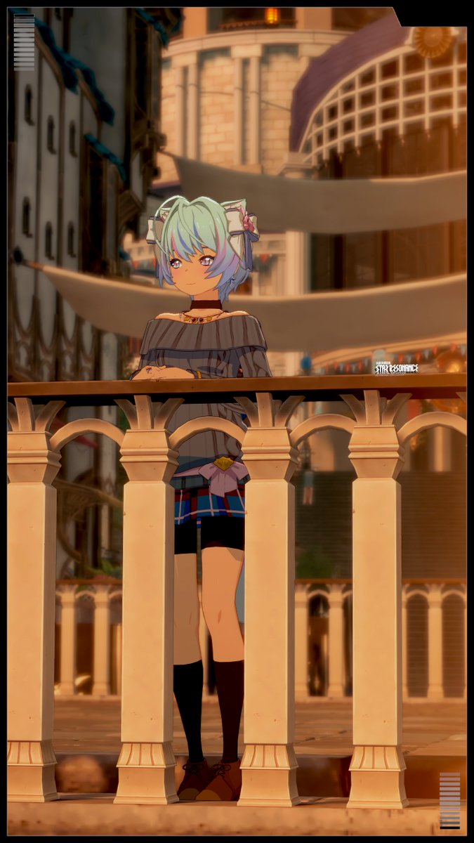 rausy_BPSR's tweet photo. こんばんレゾ～(^^♪

今日のSSは～だれかとの待ち合わせ～♪

何気ない日常ものも撮りたい…ので私服をもっとください。

＃スタレゾ　＃スタレゾSS https://t.co/B12gPuKLrk