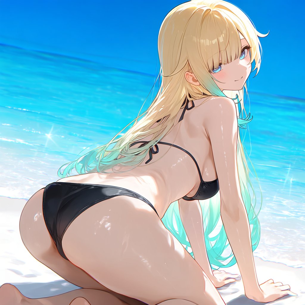 midose_e's tweet photo. 藍沢エマさん　ビキニ
#AIイラスト https://t.co/rYwFd9JU0e