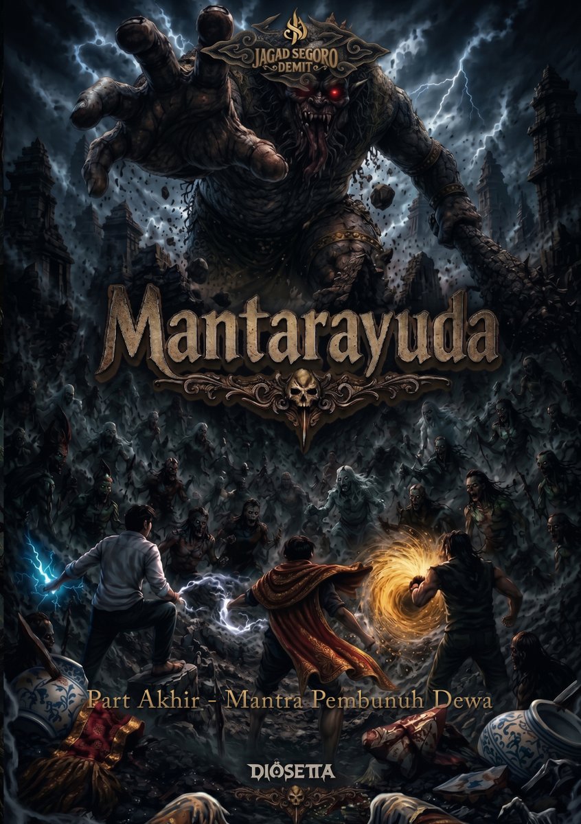 diosetta's tweet photo. MANTARAYUDA
Part Akhir - Mantra Pembunuh Dewa [TAMAT]

Akhirnya kita sampai part akhir. Tolong bantu share dan komen ya teman-teman...

#bacahorror
@bacahorror @ceritaht @IDN_Horor https://t.co/X1YtGs2C2M