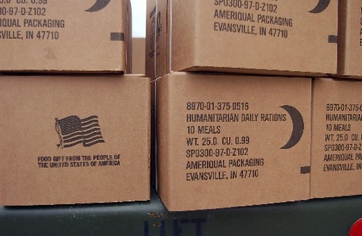 AFHF's tweet photo. 2001: Operation ENDURING FREEDOM.  Two C-17s airdropped about 35,000 humanitarian rations over eastern and northern Afghanistan.  The two airdrops were the C-17’s first combat missions, first combat airdrops, and first humanitarian airdrops of ENDURING FREEDOM. The C-17s flew from Ramstein AB more than 6,500 miles in a 22-hour round trip and were air refueled multiple times. (USAF Images)