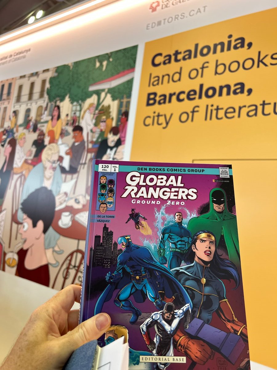 EditorialBase's tweet photo. Treballant per la cultura catalana des de #FrankfurtMesse al costat del @gremieditors https://t.co/uBF1XiiCji