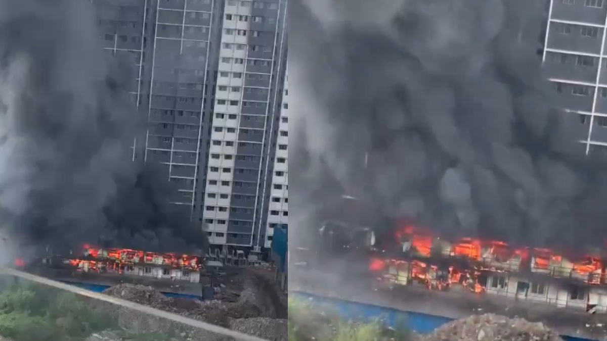 SaptashwaTV's tweet photo. Mulund East Fire: Blaze Erupts at Under-Construction Building Site, Firefighters Rush In
https://t.co/VtZTfXUVlZ
#MulundEast #MulundFire #MumbaiFire #MumbaiNews #FireAccident #ConstructionSite #BreakingNews #MaharashtraNews https://t.co/xAW4rr6OH9