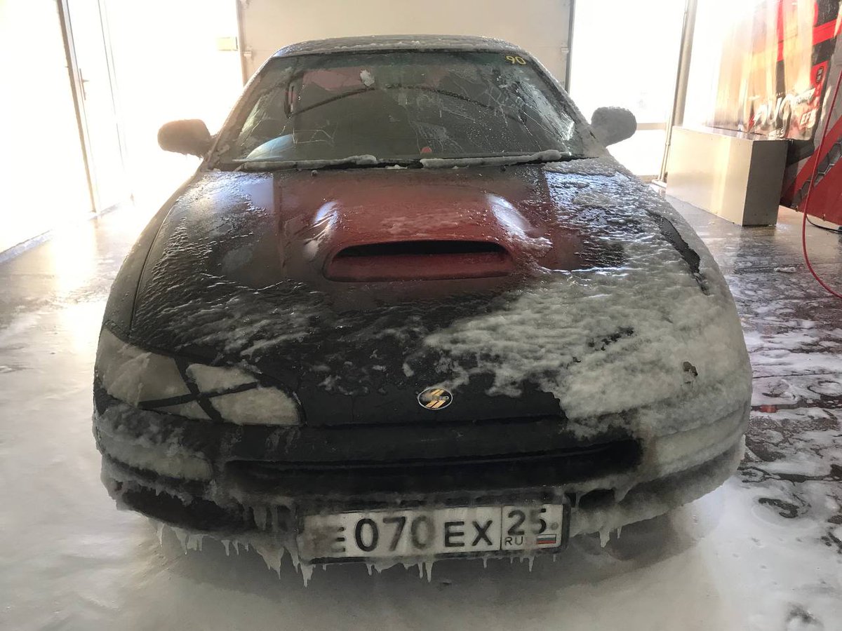 eclipticaRacing's tweet photo. My TRUENO after Winter rally https://t.co/F8khTXSWOd