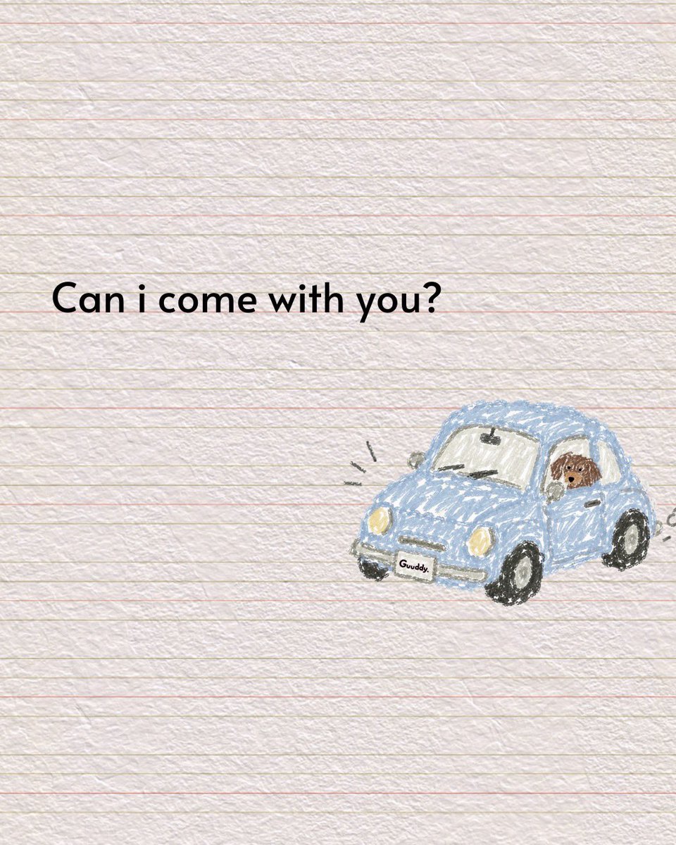 Guuddyofficial's tweet photo. Can I come with you ?

#guuddy https://t.co/003kPNfSs8