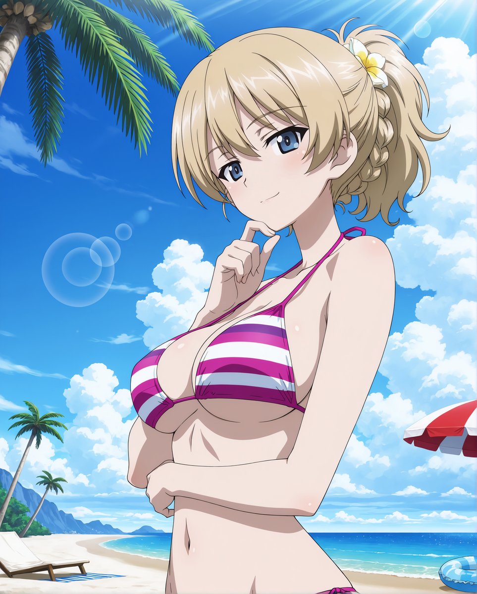 kurohime_AI's tweet photo. ダージリン/ガールズ&amp;パンツァー
#ガルパン　#garupan　＃ダージリン https://t.co/GQhKilKUPL