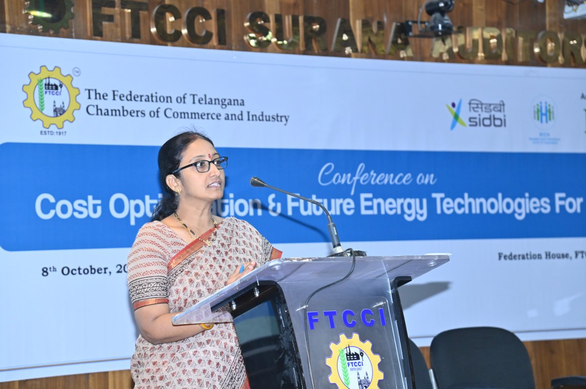 FTCCI's tweet photo. The conference brought together industry leaders, experts and MSME stakeholders to explore practical approaches towards reducing energy costs, improving energy efficiency and adopting sustainable energy solutions.

#EnergyManagement #TATAPOWER #KehanSri #RAMP #GreenMSMEs #SIDBI https://t.co/BGz4JOdsv0