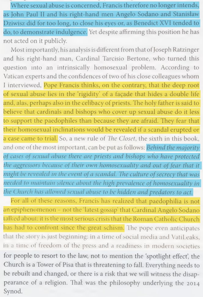 toxictiramisu's tweet photo. The Catholic hierarchy is portrayed as a system of mutual protection among closeted gαy clergy: cardinals promote gαy bishops, nuncios and bishops promote others who share their secret. Exposing one could expose the others, so abuse scandals are covered up to protect the network. https://t.co/NATcMPfqkh