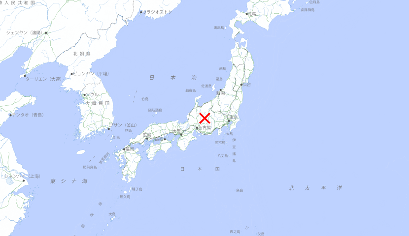 NetaSetsuk64797's tweet photo. 【地震速報】
◾ 発生時刻：08日 20:35
◾ 震源地：長野県南部
◾ 最大震度：1
◾ M2.8
今後の情報に注意してください。画像出典:国土地理院 https://t.co/apjRuOvX2z