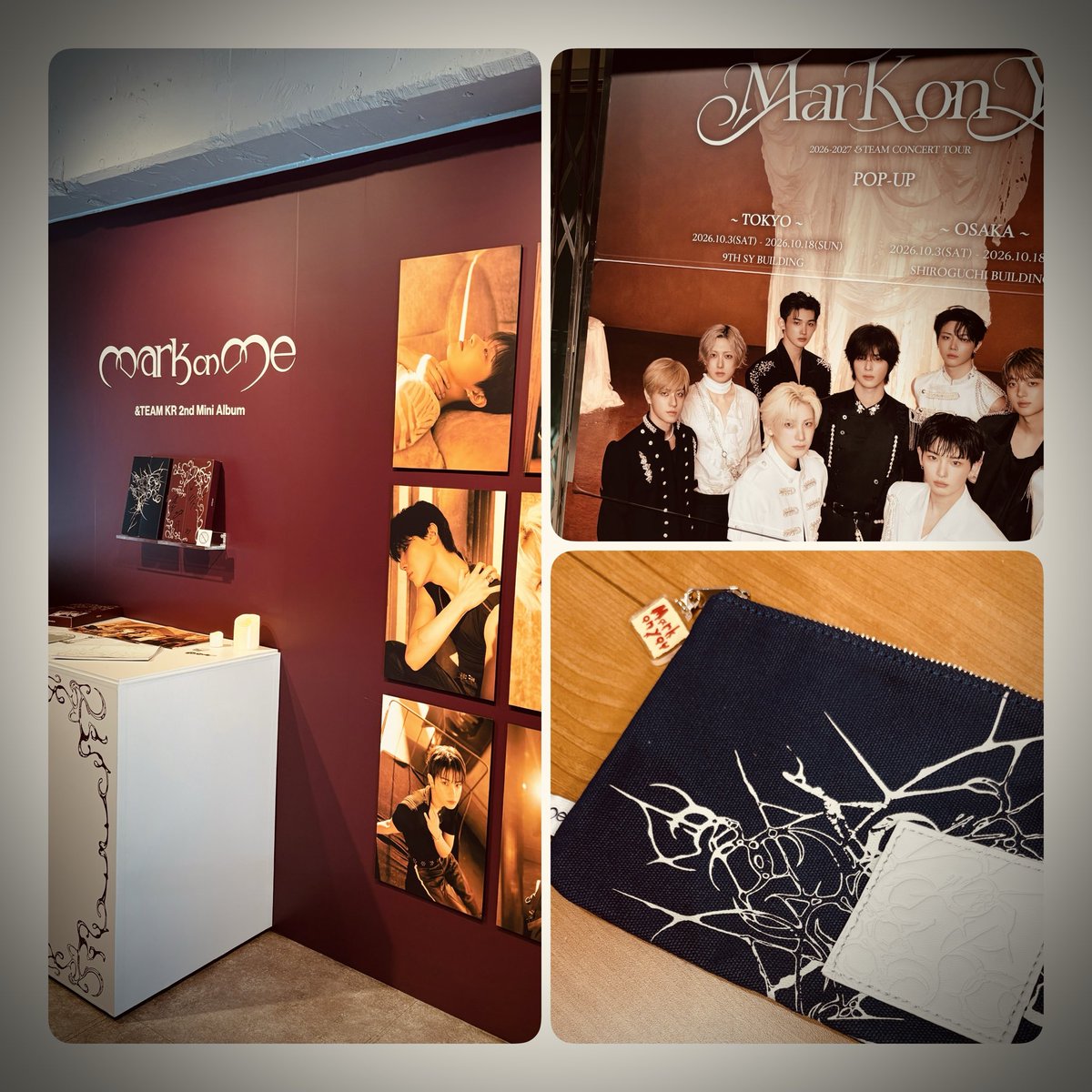 LEMON6797133126's tweet photo. Mark on Youのポプアへ
TEAMILYの販売開始時間と被って大変だった��ポーチとクジだけ購入
アリーナ当たったらまた買うので…来年は行けますように🙏
#andTEAM https://t.co/auXWeQkOLt