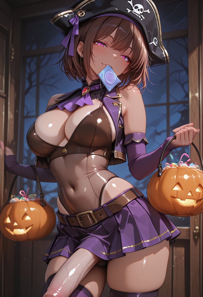 SlyRoads's tweet photo. Spooky day 8 

She's after your booty and she brought her sword!

#futanari #futa #ainsfw #dickgirl #spookymonth https://t.co/G5MpqAhlEz