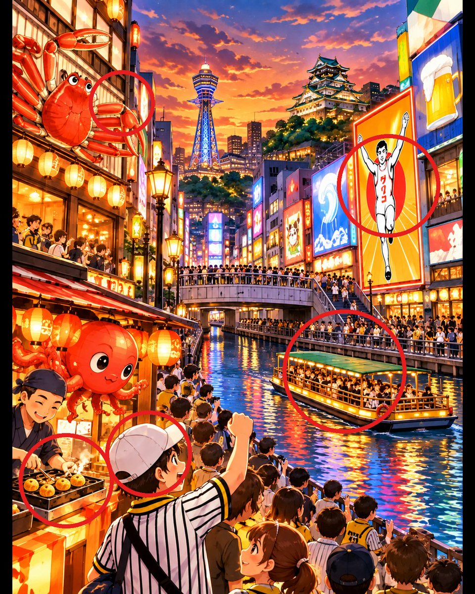 kaede_studio26's tweet photo. 🎯 Answers! Did you find all 5?
Check the circles and see how many you found! 👀
#Japan #SpotTheDifference #Kaede_Studio https://t.co/lwJ2JNGbqI
