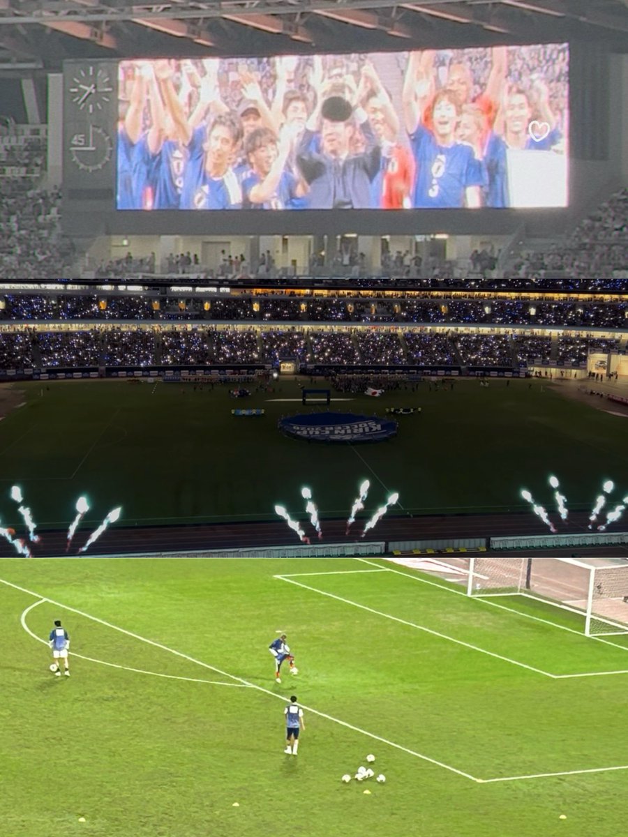 11crpl58's tweet photo. キリンカップ2026 国立🏟️
🆚ニュージーランド

日本代表の試合初観戦できて最高に楽しかった〜🥹🎶優勝おめでとう🏆🇯🇵大地くんのプレーも見れて大満足な一日でした⚽️♡絶対にまた現地観戦したい！！✨ https://t.co/ZE8UX4E13s