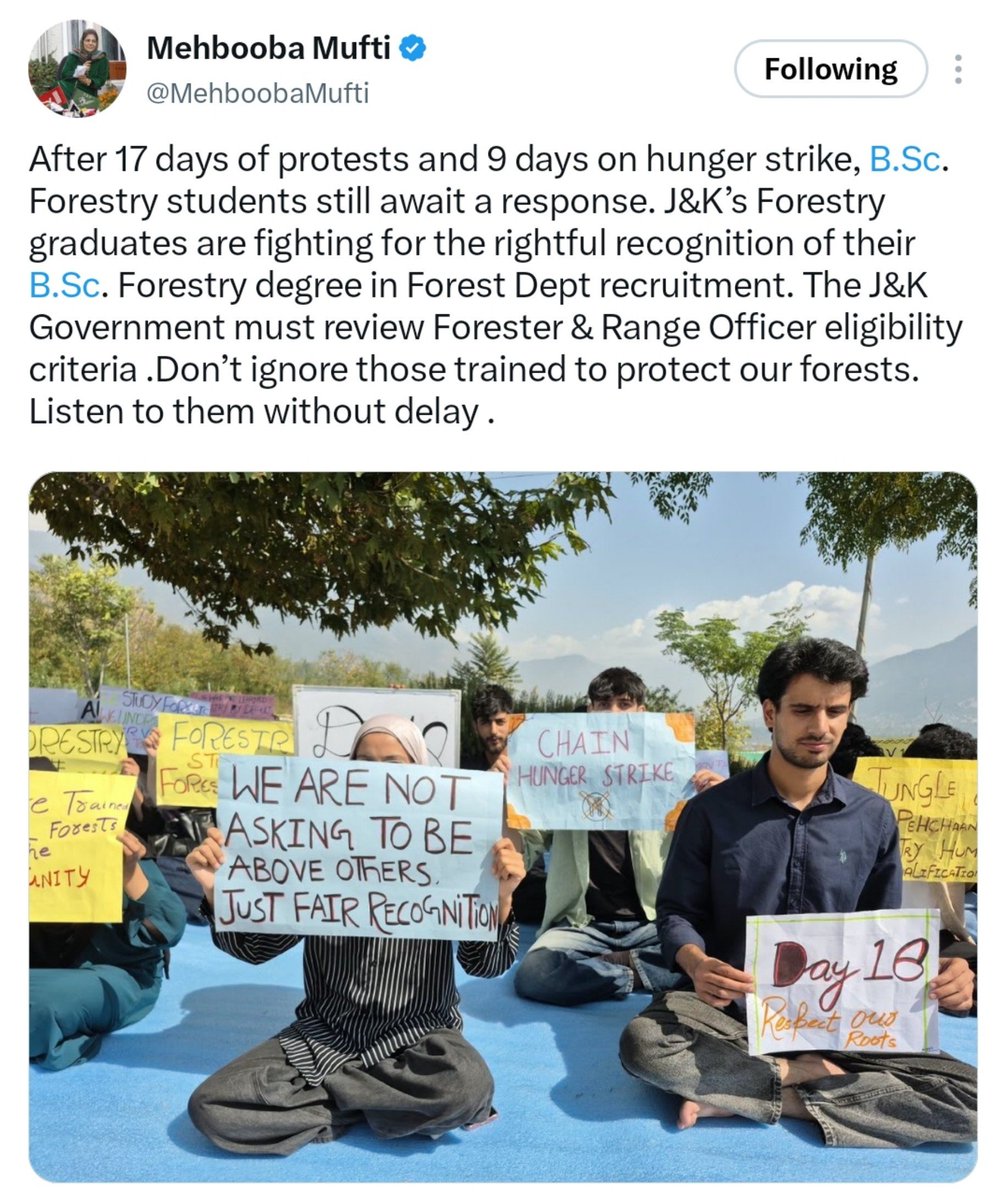 _Knightess__'s tweet photo. Appreciate where it's due. Thank you mehbooba ji for speaking up. @MehboobaMufti @IltijaMufti_ @parawahid https://t.co/IN1NWrkniO