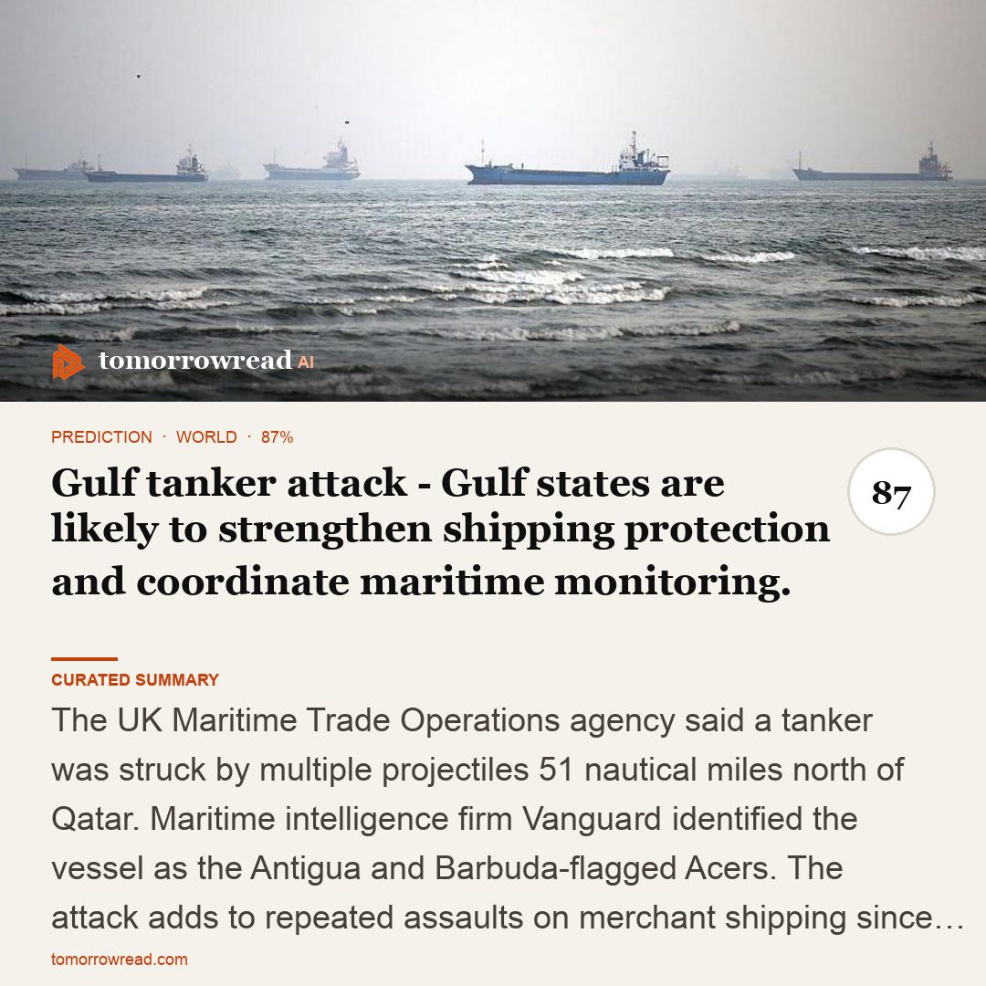 tomorrowread's tweet photo. Russian strike on Kramatorsk buses kills 30, local authorities say. Tanker hit by projectiles off Qatar; ASOS confirms breach exposing millions’ records.

https://t.co/ixzxh9KHch

#TomorrowRead #AI #WorldNews #Foresight #News https://t.co/4EgYuDUEJp