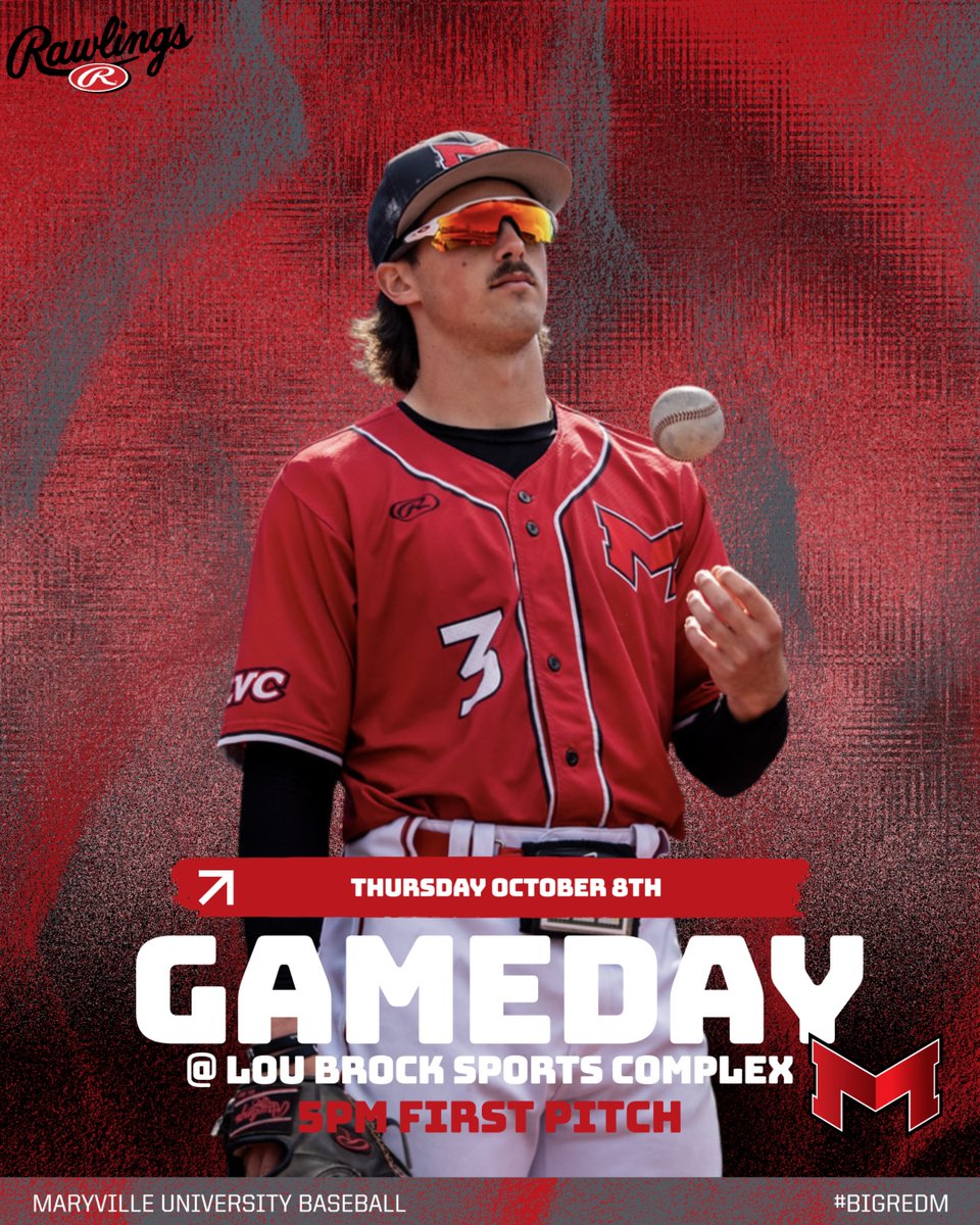 BaseballMU's tweet photo. Dawgs🐶 vs. Lions🦁‼️

To end the fall ball series vs other opponents we are set to play at Lindenwood tonight. Come out and see the 14 innings of the game.

#BigRedM #Baseball #NCAA #CollegeBaseball #Maryville https://t.co/bqDmMwRp2s