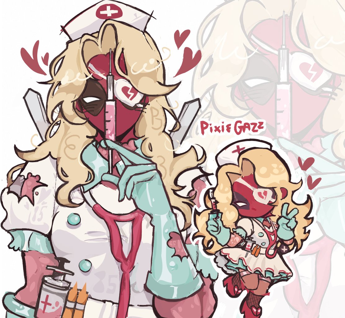 85gazz's tweet photo. nursepool is real #marvelrivals #deadpool https://t.co/vJIHGzva3f