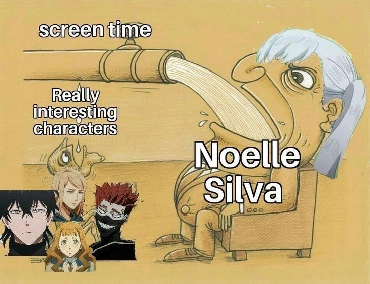 Tboi_01's tweet photo. As much as I love Noelle, my boy Zora NEEDS more screen time! 

Who do you think needs more screen time in Blackclover? https://t.co/xmQ5QvgDNu