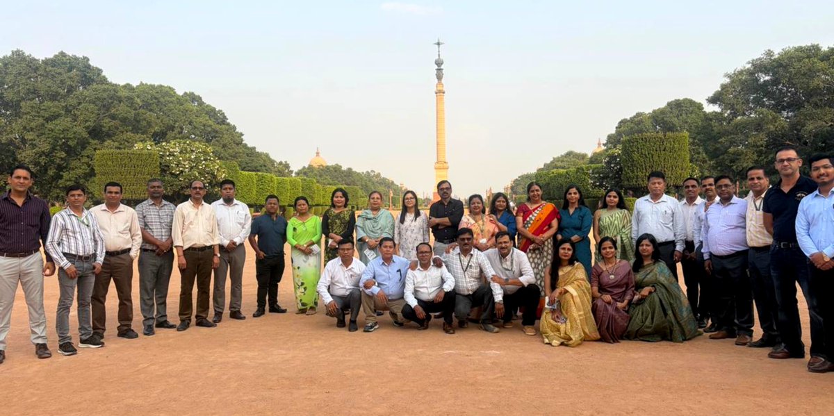LokSabha_PRIDE's tweet photo. Capacity Building Programme in #FinancialManagement for Officials of Lok Sabha, Rajya Sabha and State Legislature Secretariats, organised by @LokSabha_PRIDE (07-09 October, 2026). Shri Subhash Chandra, ICAS (2004), Senior Controller of Accounts, Ministry of Earth Sciences, addressed the officials today.
Also seen in the photographs is Shri Raj Kumar, Director, PRIDE.
As part of the programme, the participants were given a tour of the @rashtrapatibhvn.
@loksabhaspeaker | @LokSabhaSectt | @moesgoi | @sansad_tv
#CapacityBuilding #PRIDE #CBP #FinancialManagement #Training
2/n