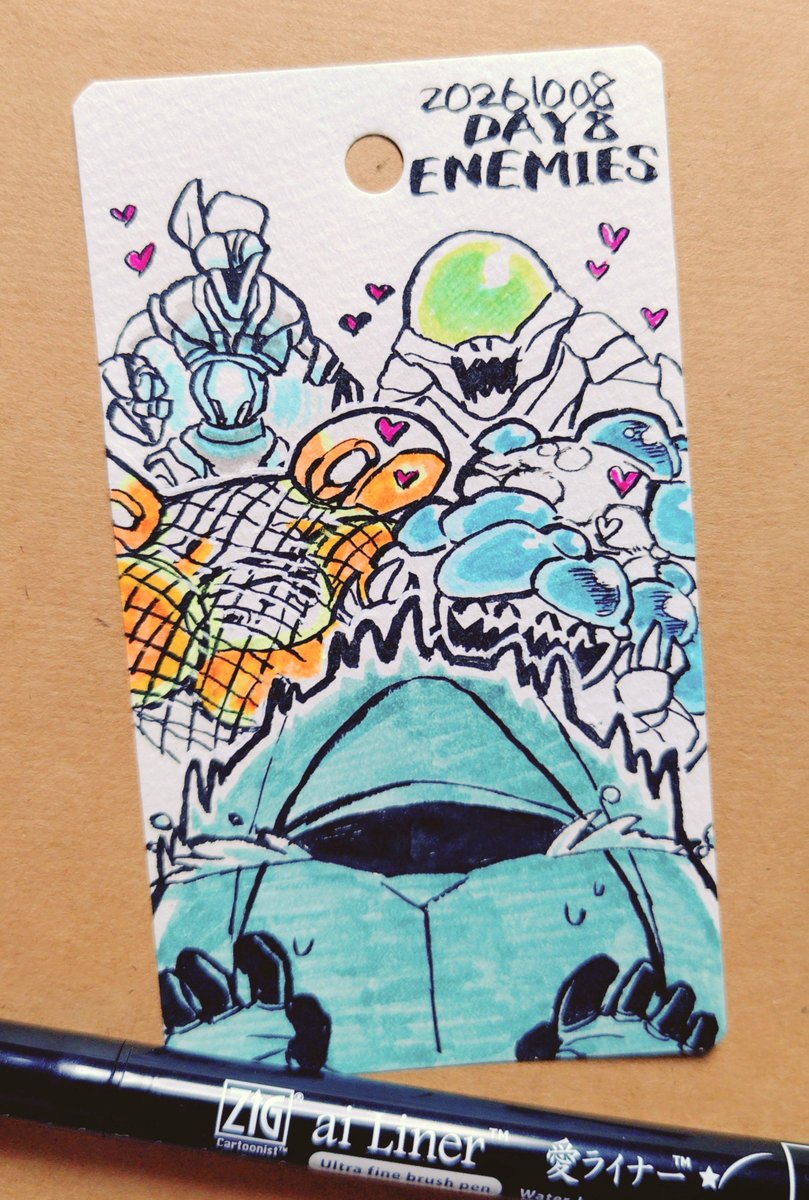 vexation73's tweet photo. Destinytober8日目💠
爆発系の敵さん達💣️
#DESTINYTOBER26 https://t.co/6riWWqwXtN