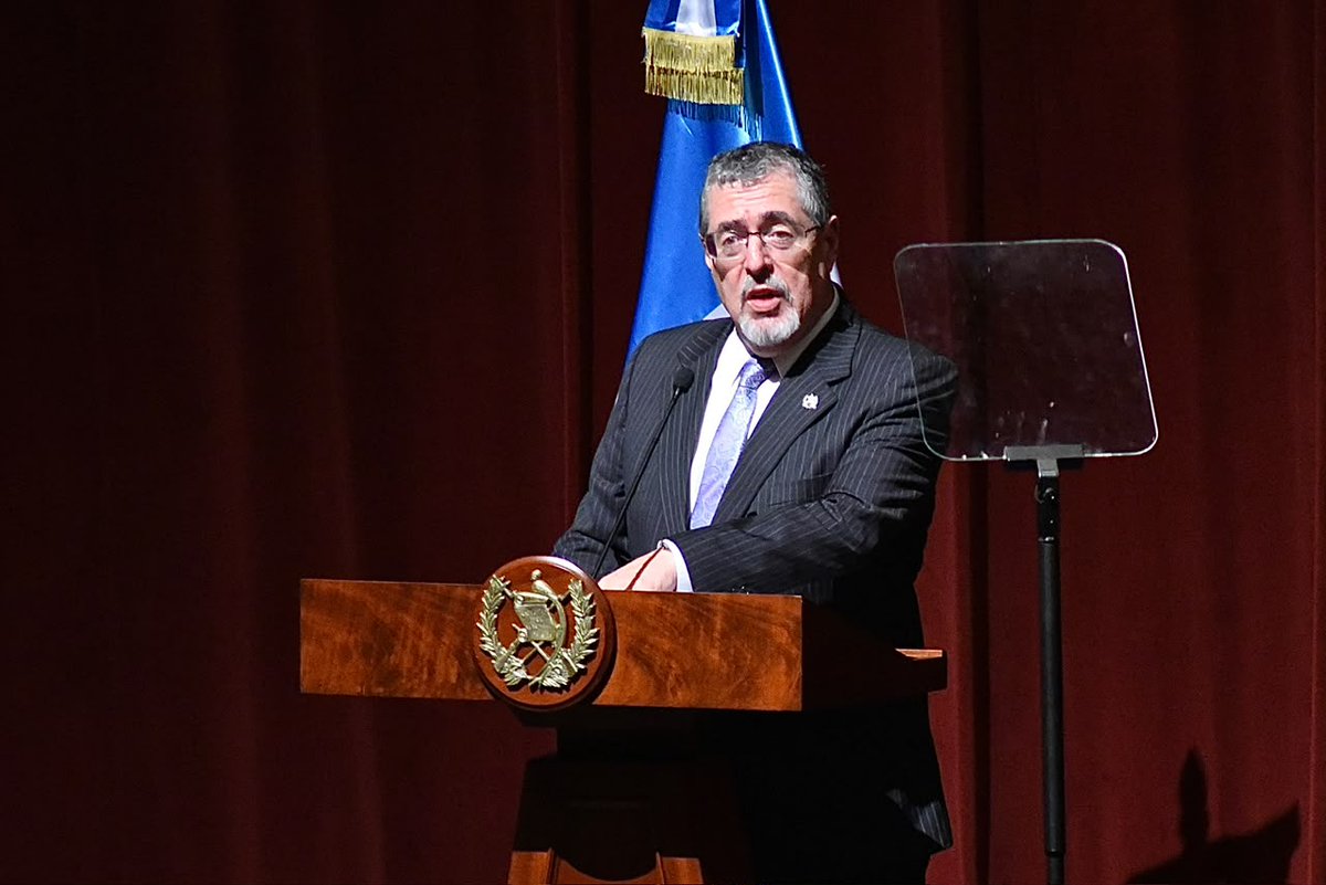 #AhoraLH | Junto a su discurso sobre la importancia de los datos para la fiscalización pública, el presidente Bernardo Arévalo asegura que en diciembre se ap…
