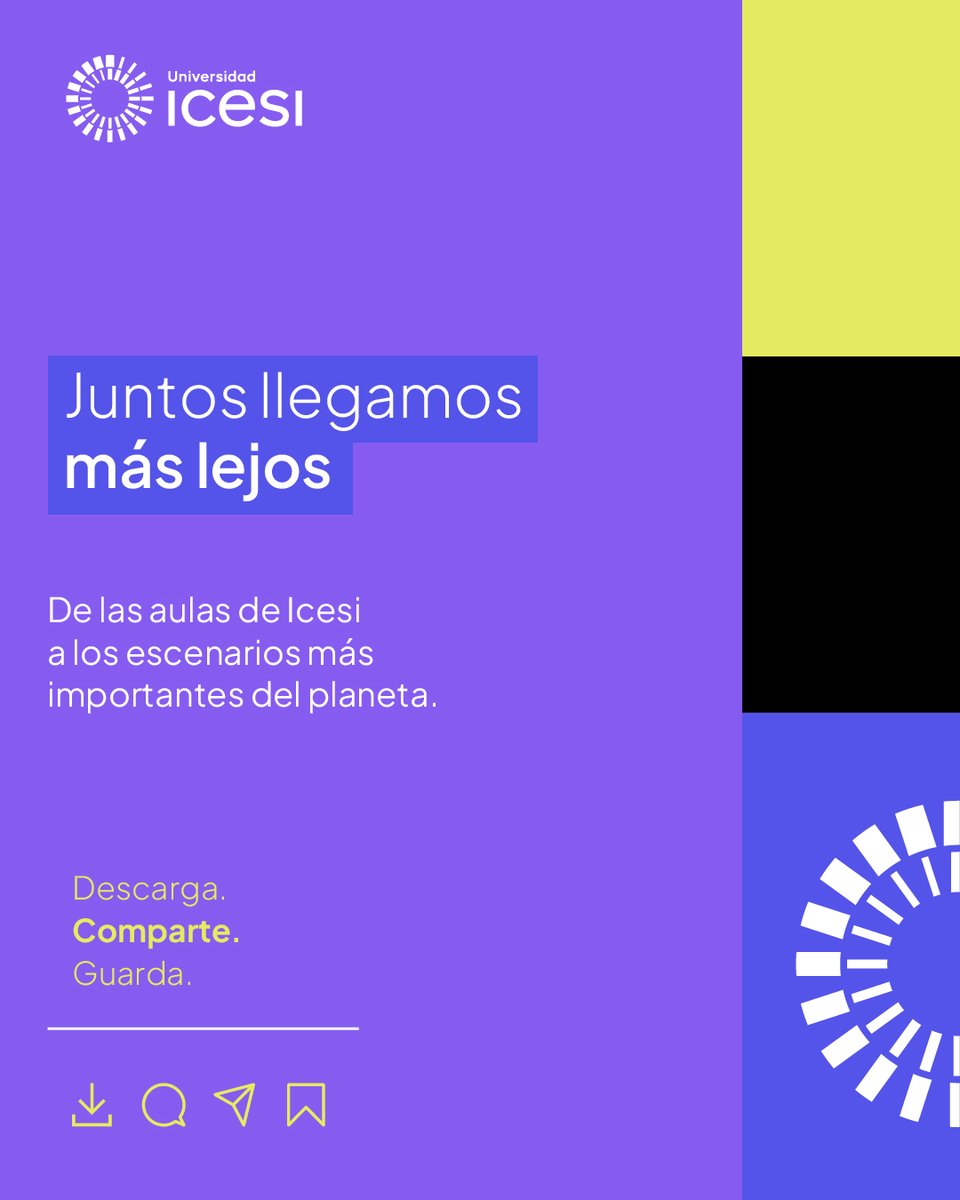 icesi's tweet photo. Una formación que conecta con el mundo.
Una visión que llega más lejos.
¿Qué nuevas fronteras podemos cruzar juntos?

Síguenos y descubre cómo en Icesi seguimos conectando nuestro talento con el mundo. 🌎

#VisiónGlobal #Icesi #TalentoIcesista #LlegaMásLejos https://t.co/wrC3sV6VML