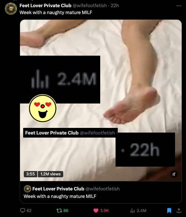 anapaulateach's tweet photo. WOW MY FIRST VIRAL VIDEO!  2.4M VIEWS in 22hrs 🤯... and counting!  

Was cheating my husband with a 23yrs student from my spanish class! 😆 SWEET VENGEANCE 🥳 . . 

THX 4 post @wifefootfetish 

TG below for special students 😂 SPOT LIMITED 😈⬇️⬇️⬇️ 
https://t.co/5KaJauzzTq https://t.co/QIDFSt8ZKB
