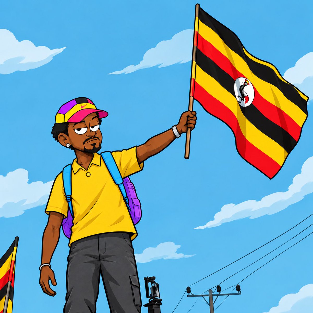 yutemumute's tweet photo. HAPPY INDEPENDENCE DAY, UGANDA! 🇺🇬
We got independence, but some of us are still waiting for financial independence! 😂😂
Let’s celebrate our beautiful Uganda, eat some rolex, enjoy the vibes, and remember—God, country &amp; good vibes! 🇺🇬❤️
#HappyIndependenceUganda #UgandaAt63 https://t.co/0B0zItNi0k
