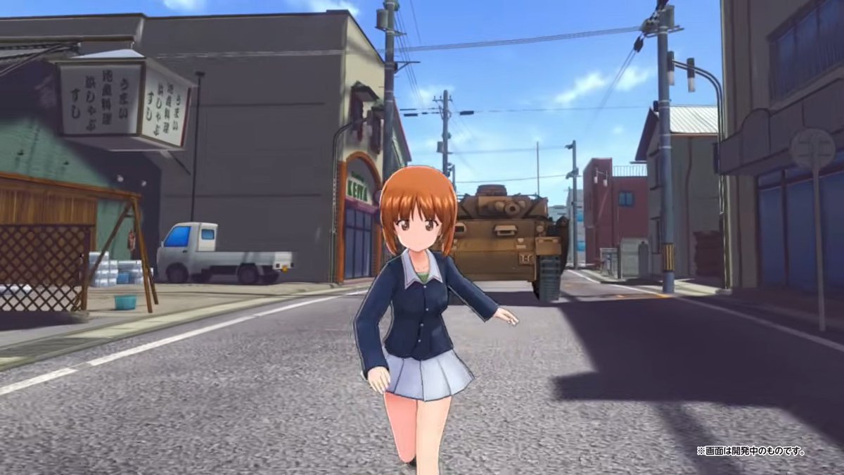 dengekionline's tweet photo. 【ガルパン】新作ゲーム『オールスター・タンク・カーニバル』がSwitch 2向けに発表。パンツァーフォー！🎮
https://t.co/5OeFcpXYBu

『ドリタン』のスタッフによる新作戦車アクションが2027年に登場✨
みほ達と大洗の町を探索できるオリジナルストーリーも楽しめる！🪖 https://t.co/vdoMI6jLoh
