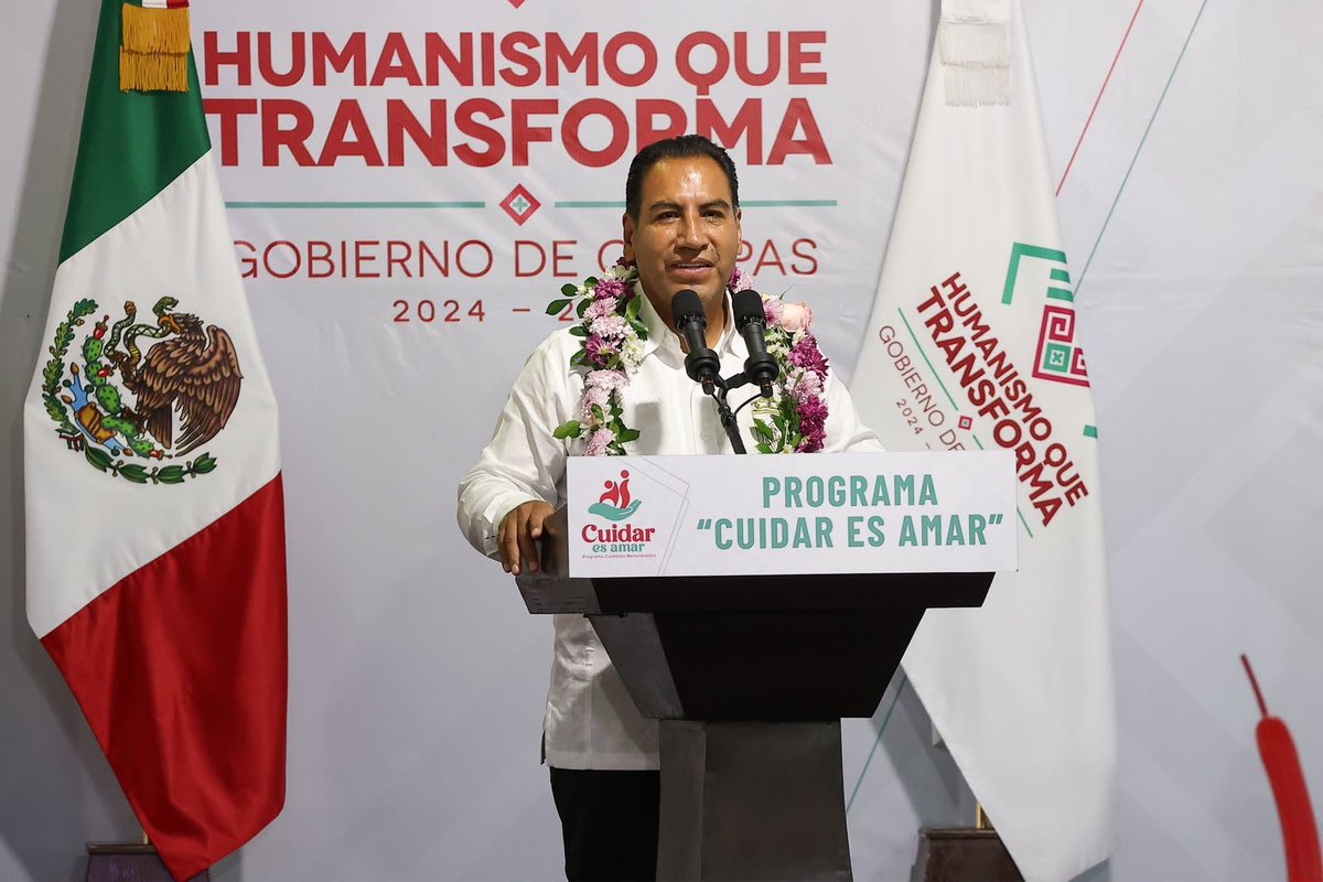 GoldenV35616555's tweet photo. Tapachula: anuncian aumento al apoyo del programa Cuidar es Amar https://t.co/Gsj20uue9m https://t.co/ZvuqEDn2dN