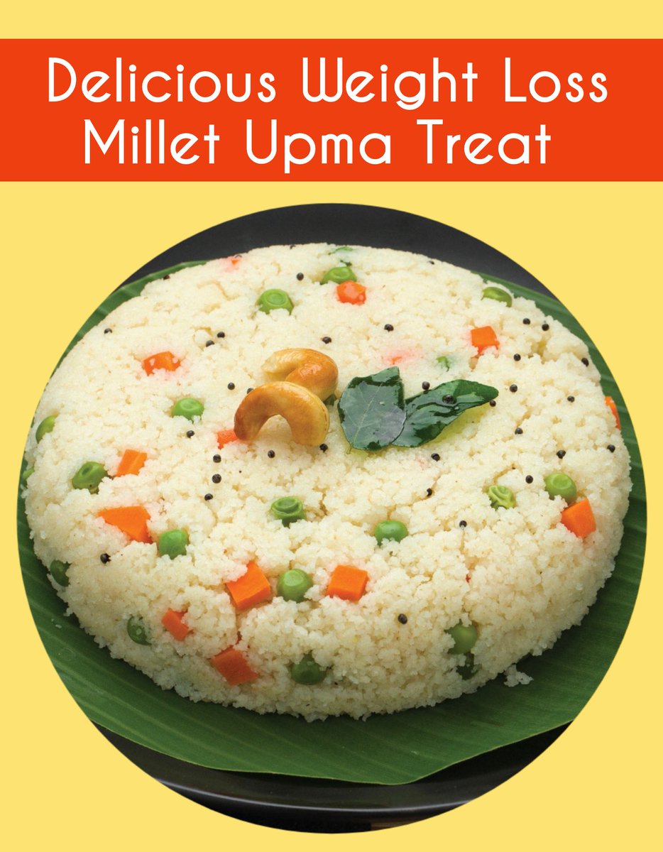 healthyhapy's tweet photo. 🧚‍♀️Wana WeightLoss Delicious😋Way❓️
🍲Millet Upma is Easy Delicious😋way to include in diet fr weightloss🧚‍♀️
👇Delicious😋Millet Upma Recipe+ More Weight Los🧚‍♀️Recipe
https://t.co/eY9u6zEkaZ  
#milletupma #weightlossrecipes #Milletupmarecipe #weightloss #healthyhappylifeofficial https://t.co/TaNqx1707b