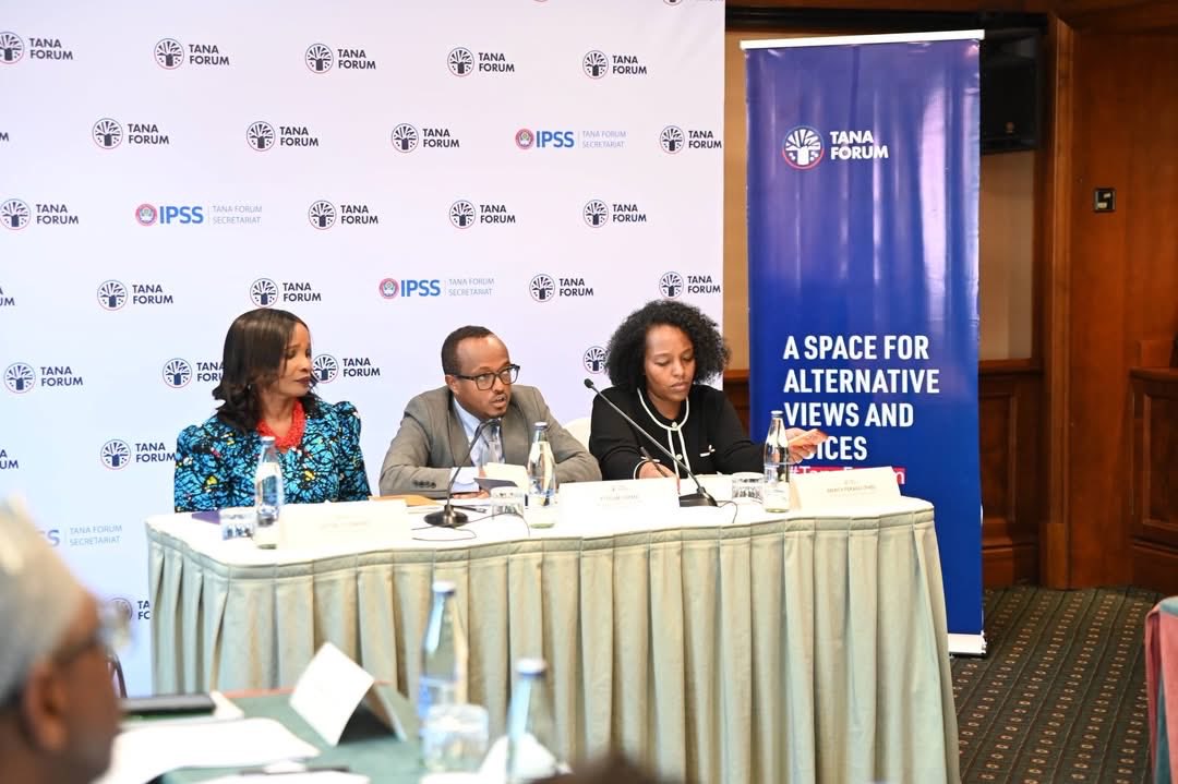 MFAEthiopia's tweet photo. The Ministry of Foreign Affairs of the Federal Democratic Republic of Ethiopia alongside the Tana Forum Secretariat, and the Institute for Peace and Security Studies (IPSS) briefed Ambassadors, partners and the media regarding the preparations underway for the upcoming 12th Tana High-Level Forum, earlier today.

Fitsum Girma, Deputy Director General for African Affairs at the Ministry of Foreign Affairs assured Ambassadors, partners and the media that the Government of Ethiopia has finalized all the necessary preparations to welcome distinguished delegates and esteemed participants of the forum to Bahir Dar.  

He also stated that both sitting and former Heads of States and Governments, heads of international and regional organizations, special envoys working on the region, civil society actors and experts across Africa are scheduled to attend the forum. While thanking the partners for their continued partnership and support, the Deputy Director General reaffirmed Ethiopia's dedication to hosting a successful and productive forum and turning its discussions into practical actions for lasting peace and prosperity across Africa. 

The 12th edition of Tana Forum is scheduled to take place from October 23–25, 2026 in the city of Bahir Dar under the theme; “Pathways to Peace in Africa: Economic Sovereignty and Geopolitical Transformation”. The forum serves as a pivotal platform to address Africa’s peace and security challenges by facilitating dialogue, discussion and exchange of ideas among leaders, scholars and participants.