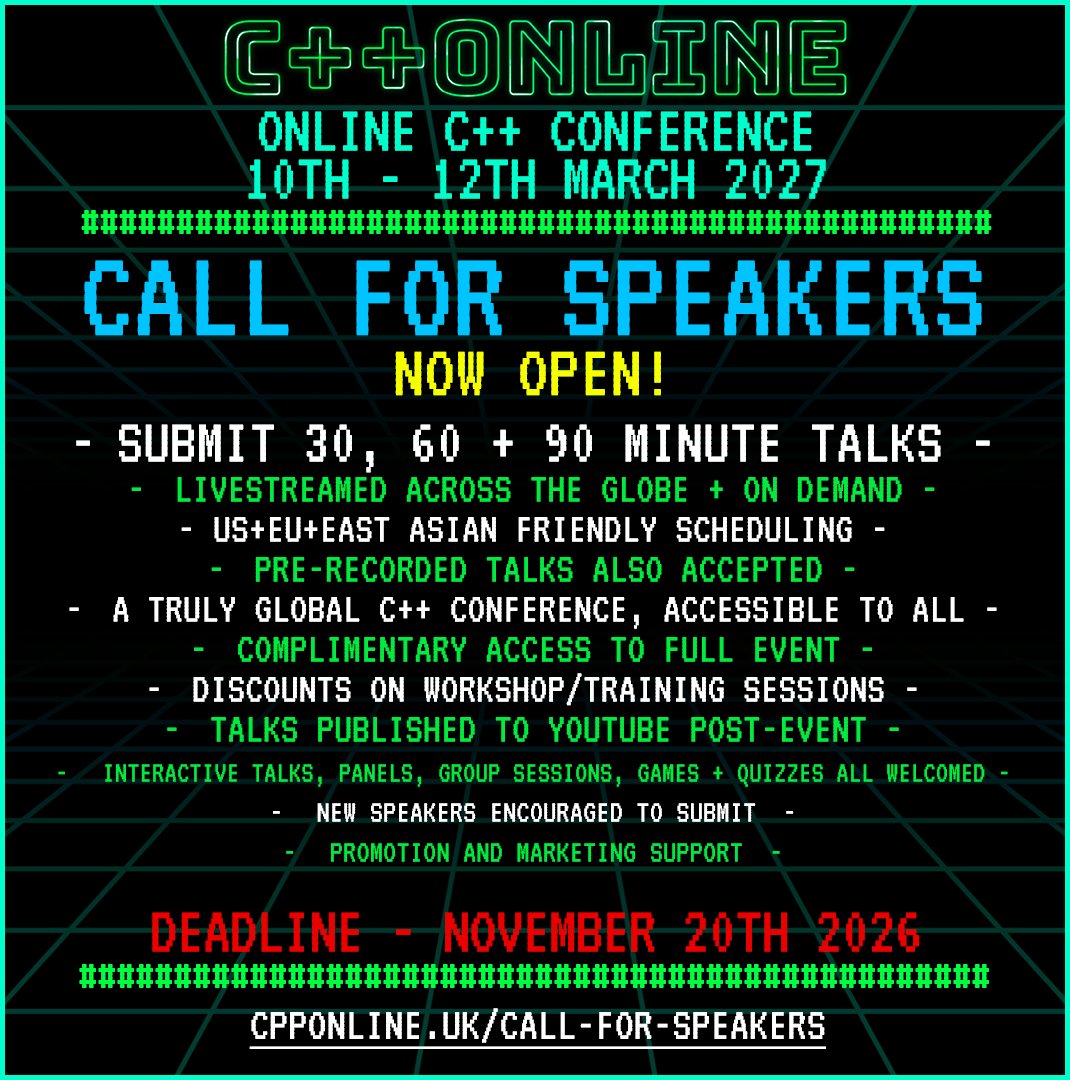 CppCon tweet picture