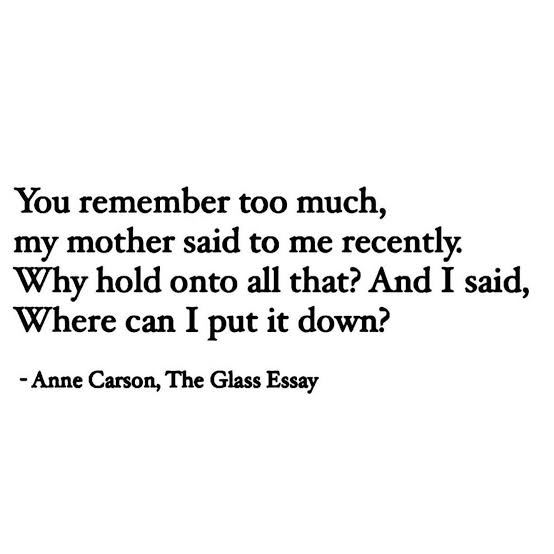 cavemilk's tweet photo. the amount of times carson comes up in my sessions of psychoanalysis is quite literally innumerable. these excerpts, in particular, form an axis around which most of my existential, subjective, and relational concerns revolve. such simple, dangerous brutality. sharp, economical https://t.co/Tn8Ap9X4xR