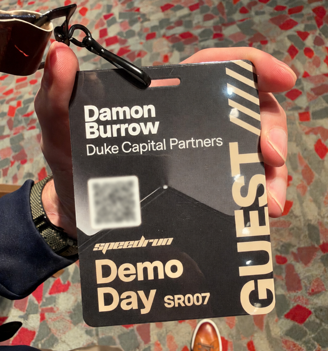 DukeCapPartners's tweet photo. Behind the scenes from the Duke Capital Partners Ops team’s visit to Palo Alto for @a16z speedrun’s Demo Day! 💙🚀 Staying close to founders and emerging ideas is core to how we support innovation early and build relationships with the next generation of companies. https://t.co/qNqqIpBzh9