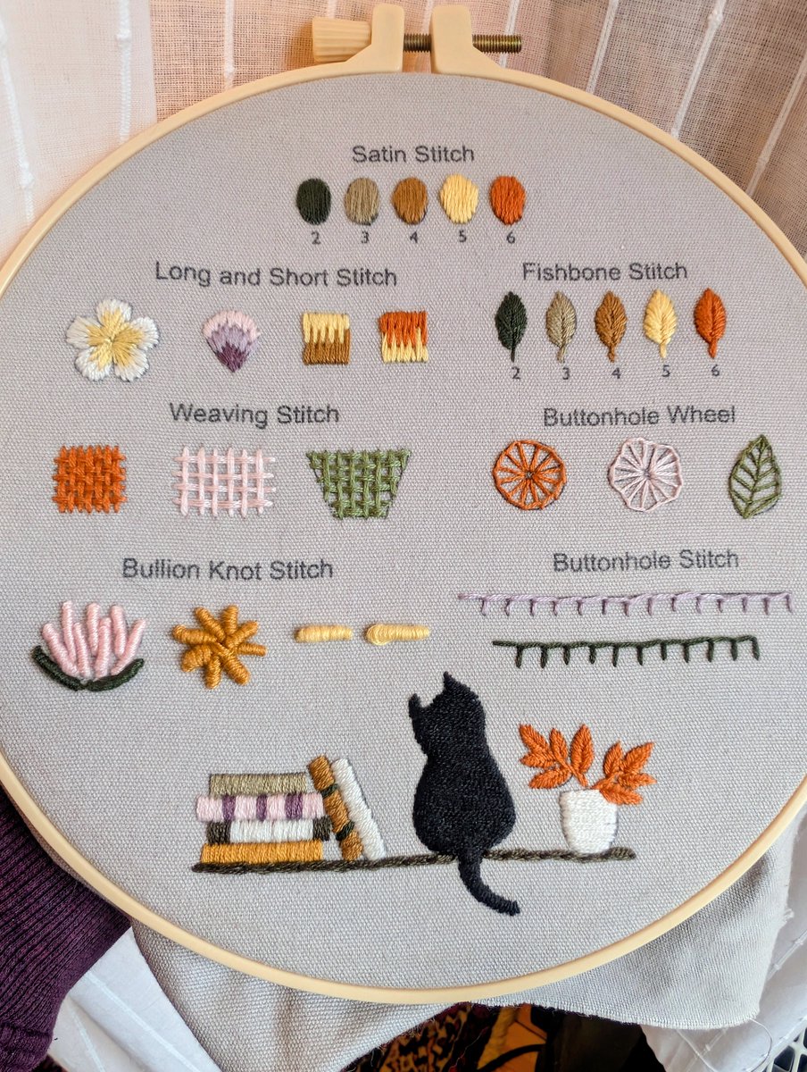 SheepsBridge's tweet photo. Fall's first rain today.

Finally got back to my stitching exercises and ordered some new supplies 🪡🧵✨ https://t.co/3bmAvkmeQY
